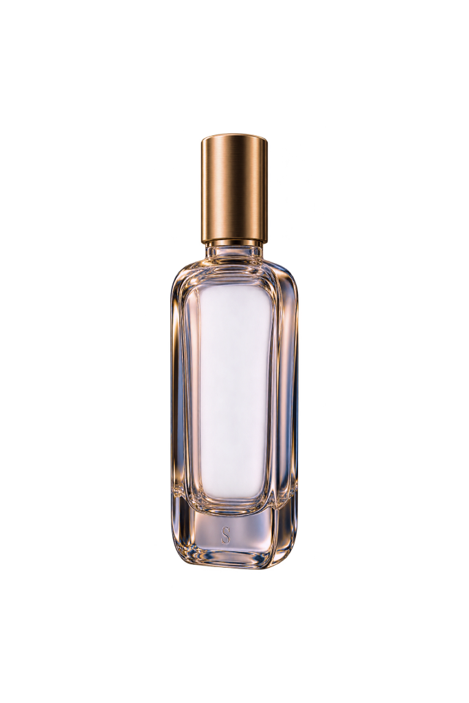 Perfume and cosmetic glass packaging