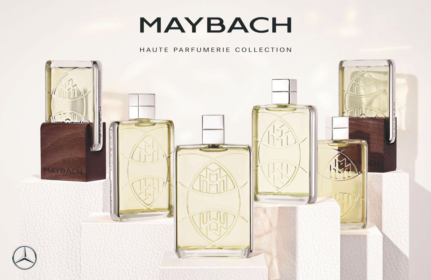 Maybach Haute Parfumerie glass bottle collection